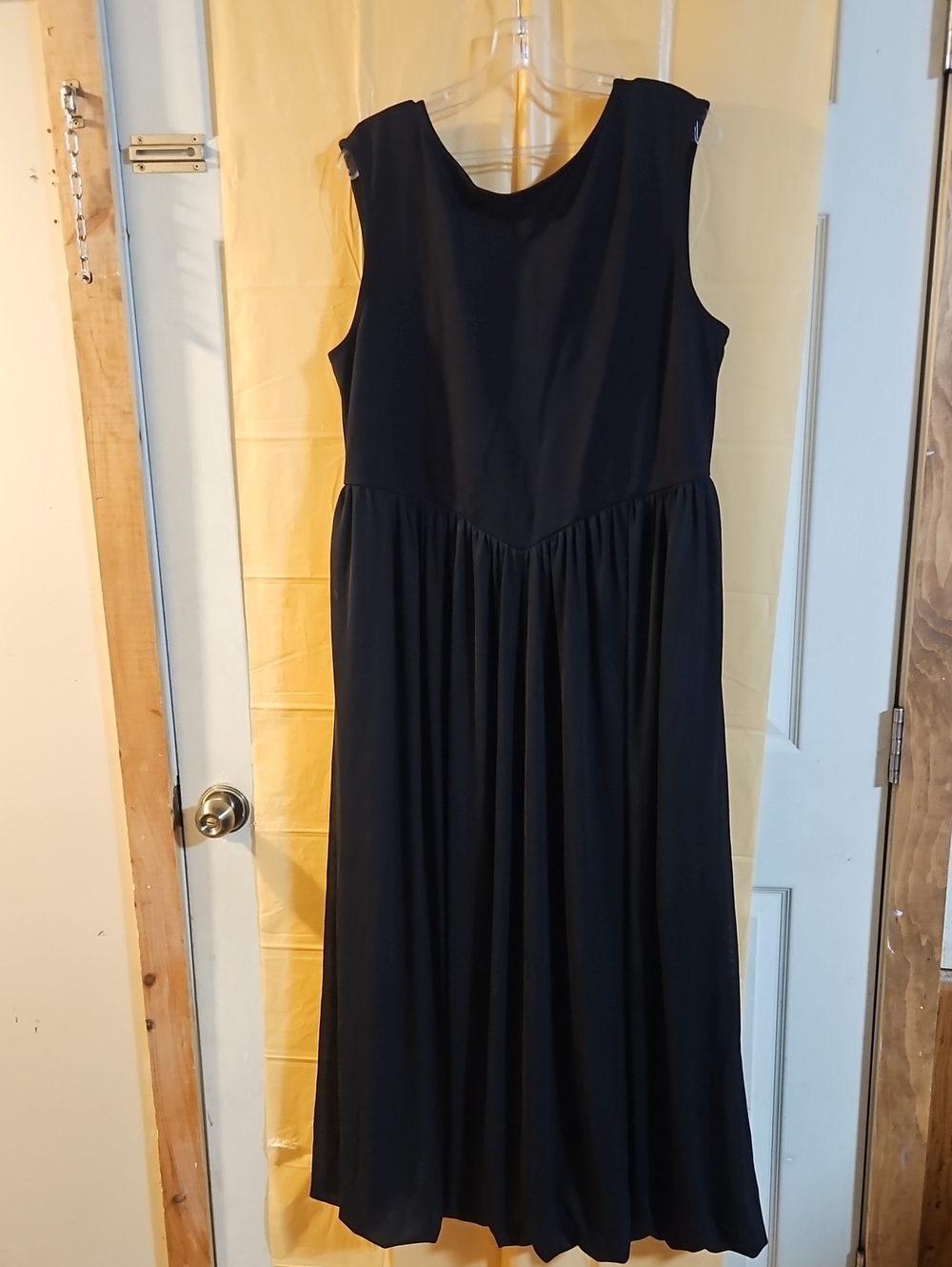 A NEW DAY BLACK MAXI DRESS: NEW WITH TAGS: SIZE XXL